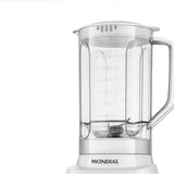 LICUADORA MONDIAL PRATIC POWER L-97-W 2.2L/550W/WHITE 220V
