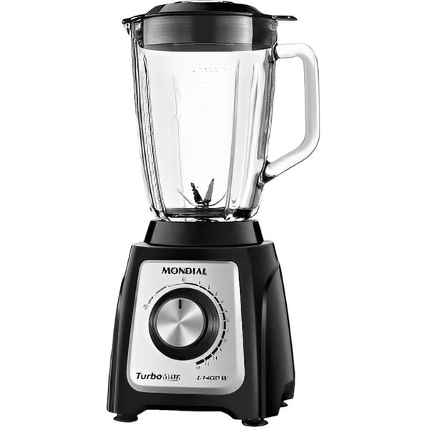 LICUADORA MONDIAL TURBO GLASS L-1400GI 1400W/2.2L/220V