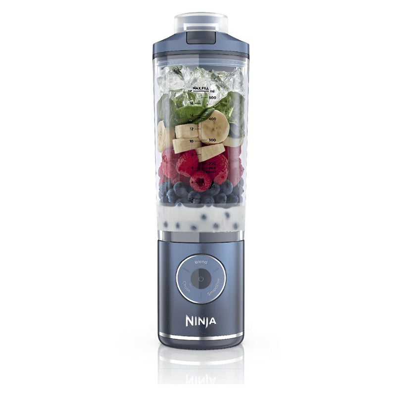 LICUADORA NINJA BC251NV PERSONAL BLENDER BLAST MAX 623ML/1000W/BLUE