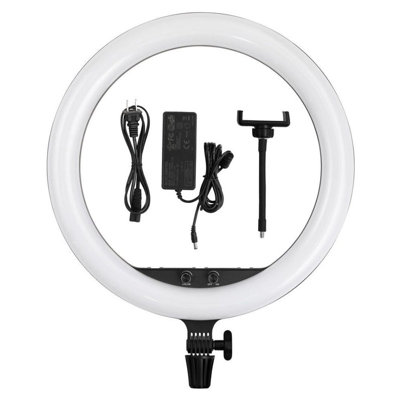 LED ANULAR GODOX LR150 BICOLOR + FUENTE