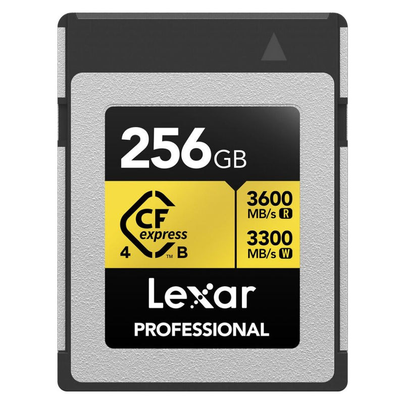 MEMORIA CF EXPRESS 256GB LEXAR PROFESSIONAL TIPO B GOLD SERIES 3600-3300MB/S (LCXEXP4256G-RNENG)
