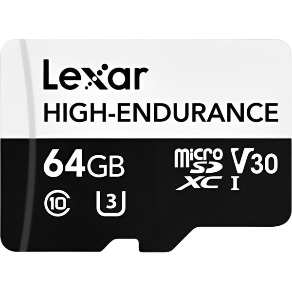 MICRO SD 128GB LEXAR HIGH-ENDURANCE VIDEO MONITOR 100-45MB/S C10 (LMSHGED128G-BCNNG)