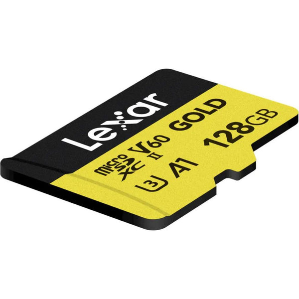 MICRO SD 128GB LEXAR PROFESSIONAL GOLD 280-100MB/S C10 (LMSGOLD128G-BNNNG)