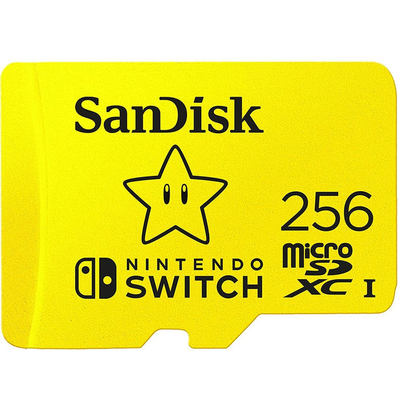 Sandisk Micro SDXC Memory Card 256GB for Nintendo Switch 104247