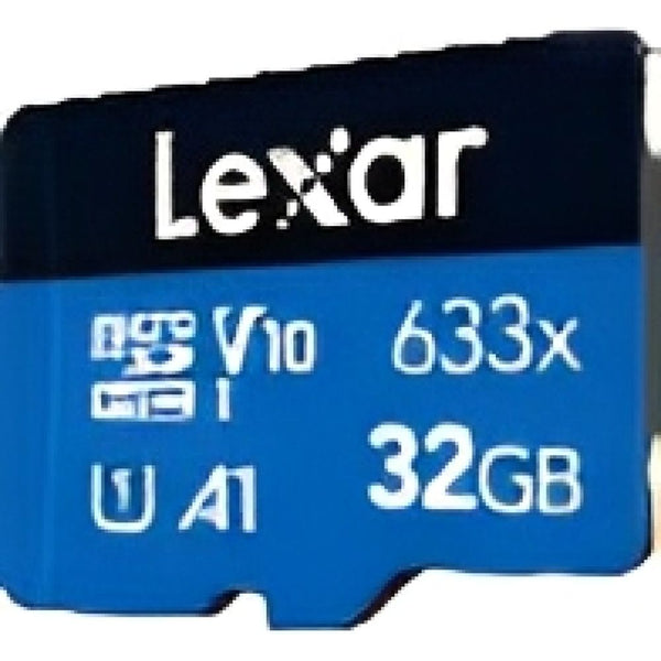 MICRO SD 32GB LEXAR HIGH-PERFORMANCE 100-45MB/S C10 (LMS0633032G-BNNNG)