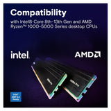 MEMORIA DDR4 16GB/3200MHZ CRUCIAL PRO BLACK CP16G4DFRA32A