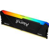 MEMORIA DDR4 16GB/3600MHZ KINGSTON FURY BEAST RGB KF436C18BB2A/16 BLACK