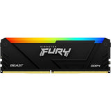 MEMORIA DDR4 16GB/3600MHZ KINGSTON FURY BEAST RGB KF436C18BB2A/16 BLACK