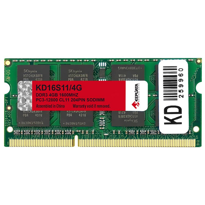 Keepdata DDR3 4GB 1600MHz Notebook Memory KD16S11/4G
