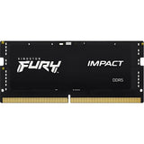 MEMORIA RAM NB DDR5 16GB/6400MHZ KINGSTON FURY IMPACT BLACK KF564S38IB-16 XMP