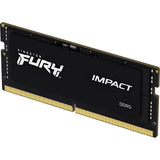 MEMORIA RAM NB DDR5 16GB/6400MHZ KINGSTON FURY IMPACT BLACK KF564S38IB-16 XMP