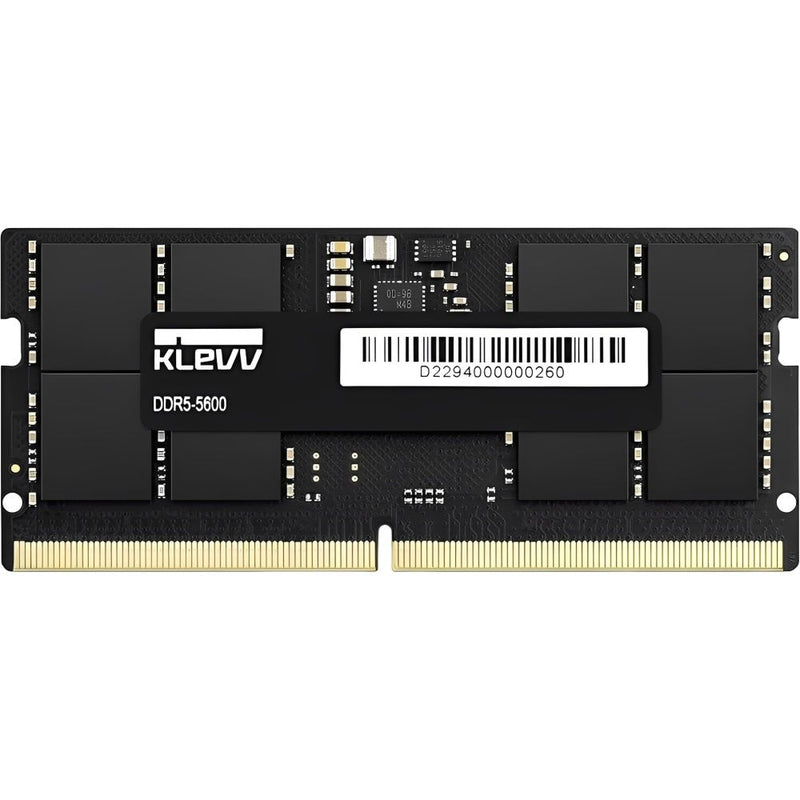 MEMORIA NOTEBOOK DDR5 32GB/5600MHZ KLEVV (HYNIX) BLACK KD5BGSA80-56G460A