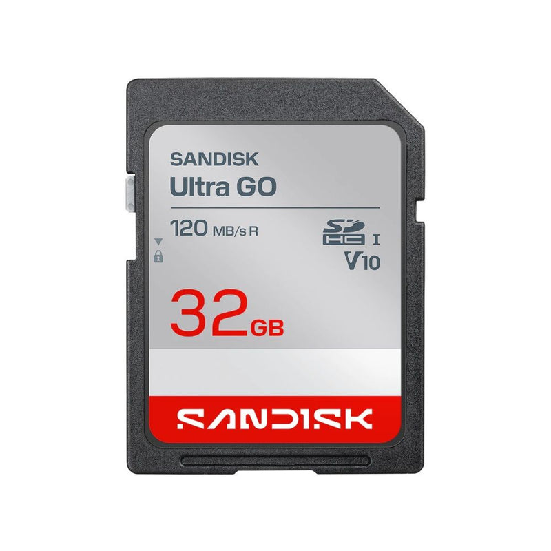 MEMORIA SD 32GB SANDISK ULTRA 120MB/S C10 UHS-I V10 (SDSDUGN-032G-GN6IN)