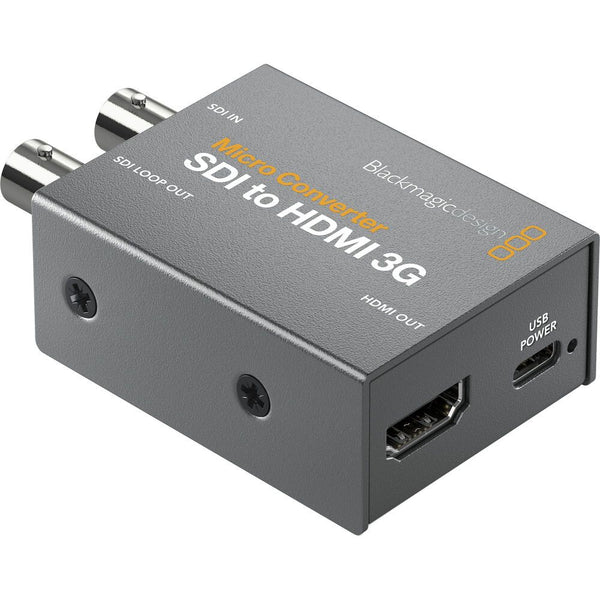 BLACKMAGIC ACC MICRO CONVERTER SDI TO HDMI 3G C/FUENTE (CONVCMIC/SH03G/WPSU)