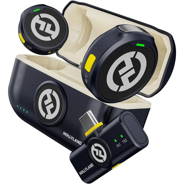 MICROFONO WIRELESS HOLLYLAND LARK M2 USB-C (2TX+1RX USB-C)