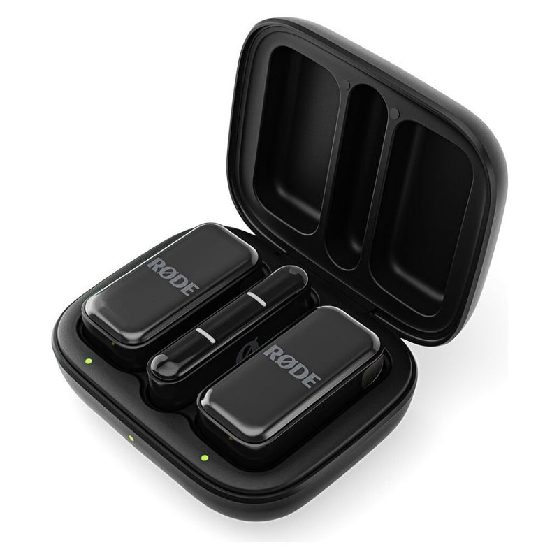 MICROFONO RODEMICRO 2TX + RX USB-C - BLACK (WIMICROC)
