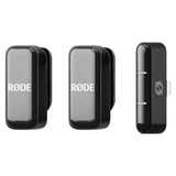 MICROFONO RODEMICRO 2TX + RX USB-C - BLACK (WIMICROC)