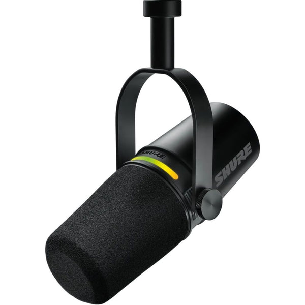 MICROFONO SHURE MV7+ P/PODCAST XLR/USB-C/RGB BLACK