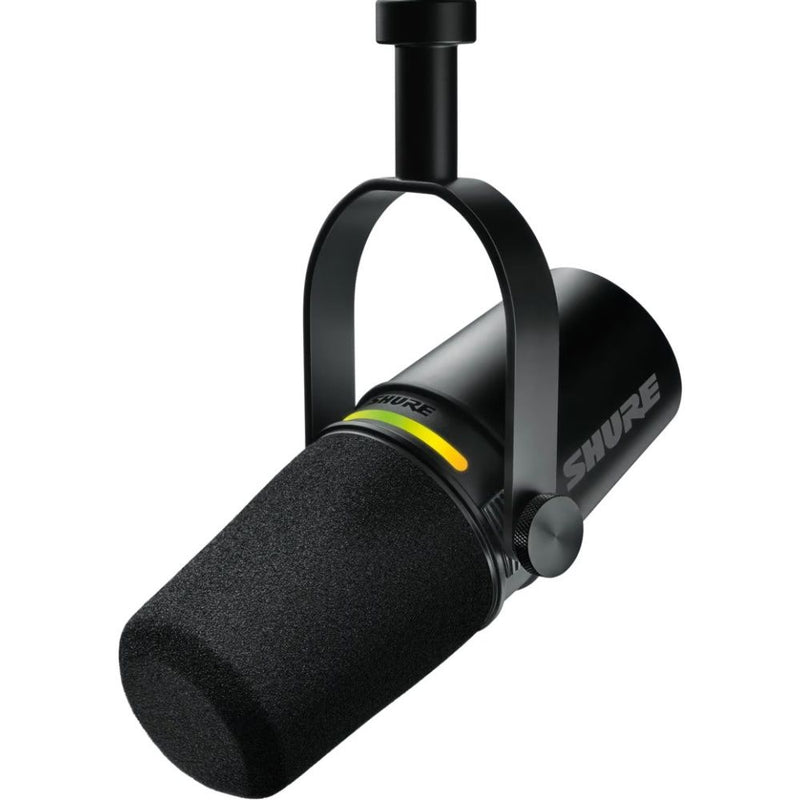MICROFONO SHURE MV7+ P/PODCAST XLR/USB-C/RGB BLACK