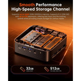 MINI PC ACEMAGICIAN KRON MINI K1 R7-7730U 4.5/32GBD4/512SSD/6USB/HDMI/DP/W11P/BK