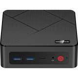 MINI PC BOSGAME E4 R5-3500U 3.7GHZ/8GBD4/256SSD/4USB/HDMI/DP/2LAN/TYPE-C/BT/WIFI/BK