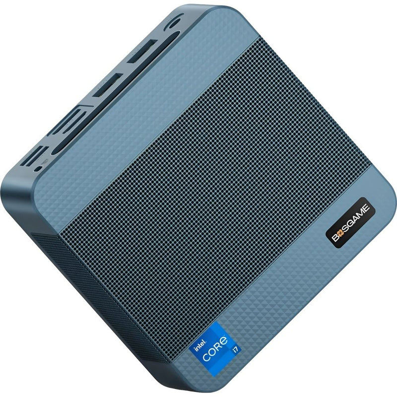 MINI PC BOSGAME P2 PLUS I7-12700H 4.7GHZ/32GBD5/512SSD/4USB/HDMI/DP/2LAN/TYPE-C/BT/WIFI/BL