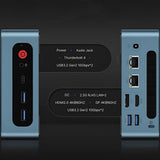 MINI PC BOSGAME P2 PLUS I7-12700H 4.7GHZ/32GBD5/512SSD/4USB/HDMI/DP/2LAN/TYPE-C/BT/WIFI/BL