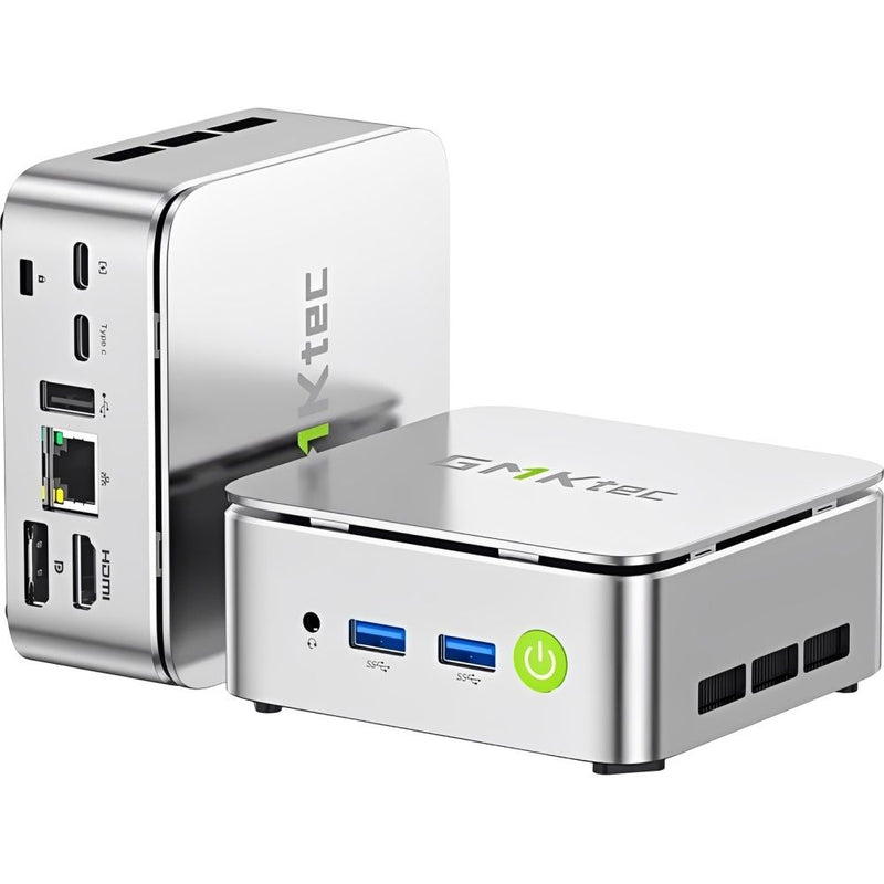 MINI PC GMKTEC NUCBOX G10 R5-3500U 3.7GHZ/16GBD4/512SSD/W11PRO/HDMI/DP/USB/USB-C/BT/WIFI/SLV