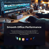 MINI PC GMKTEC M2 PRO S I7-1185G7 4.8GHZ/16GBD4/512SSD/W11PRO/2HDMI/4XUSB/USB/C/BT/WIFI