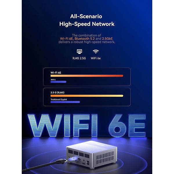 MINI PC MINISFORUM X1 LITE R7-255 4.9/32GBD5/1TBSSD/HDMI/DP/LAN/USB-C/BT/WIFI/SLV