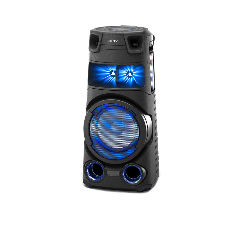 MINI SYSTEM SONY MHC-V73D CD/DVD/USB/BT/FM/HDMI/MIC/BIVOLT