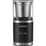 MOLEDOR DE CAFE MONDIAL DOLCE AROME MCF-01-BI BLACK 220V