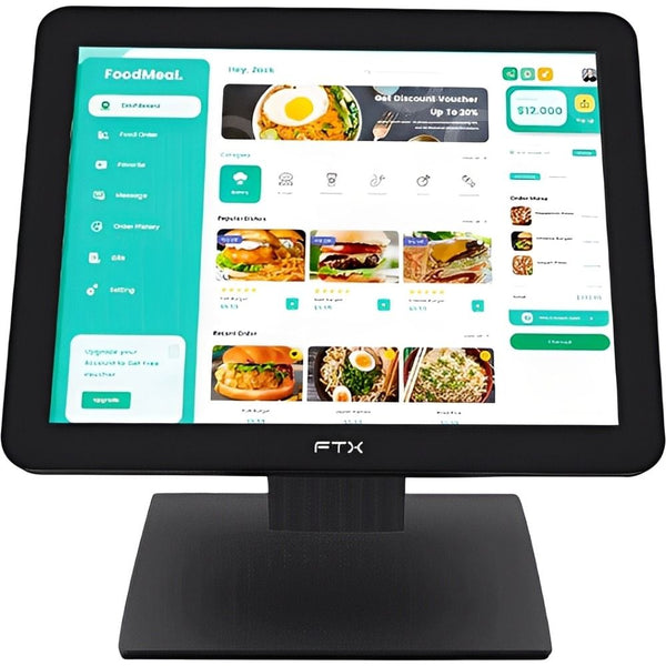 MONITOR TOUCH 15" FTX MT15V1 HD/CAPACITIVO/5MS/HDMI/VGA/USB