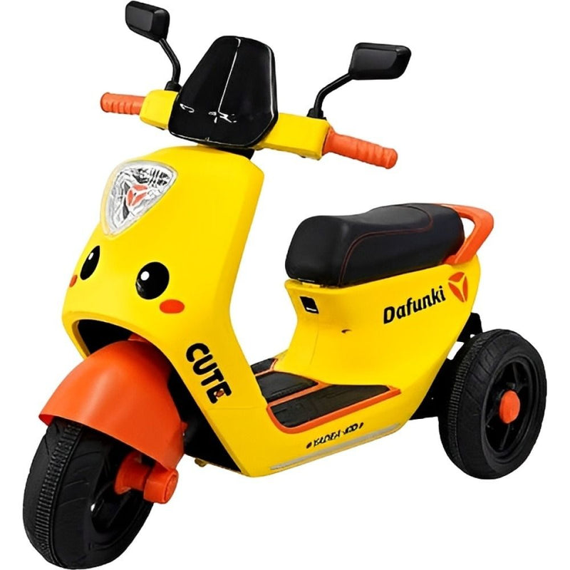 MOTO ELECTRICA P/NIÑOS YADEA DAFUNKI 30KG/6KM/YELLOW
