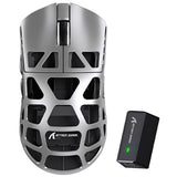 MOUSE WIRELESS ATTACK SHARK R3 1K 46G/PAW3395/ERGO/26000DPI/SLIVER GREY