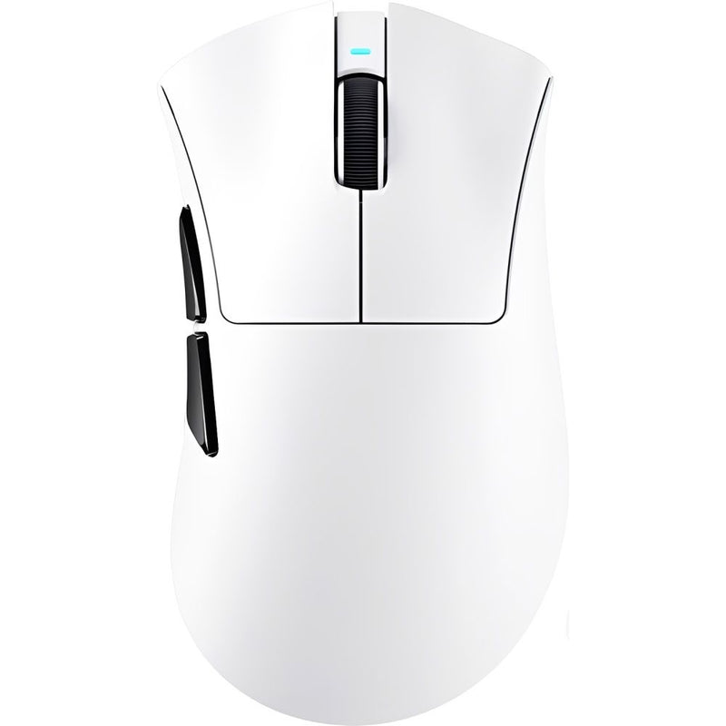 MOUSE WIRELESS ATTACK SHARK V3PRO 1K 62G/PAW3311/OMRON/25000DPI/WHITE C/BASE DE CARGA RGB