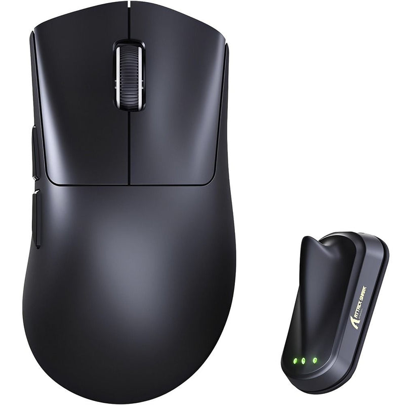 MOUSE WIRELESS ATTACK SHARK V8 8K 59G/PAW3950MAX/42000DPI/BLACK