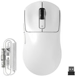 MOUSE WIRELESS ATTACK SHARK X3MAX 1K 49G/PAW3950/ERGO/42000DPI/WHITE 139841
