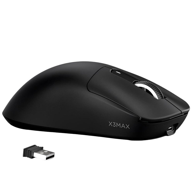 MOUSE WIRELESS ATTACK SHARK X3MAX 1K 49G/PAW3950/ERGO/42000DPI/BLACK 139843