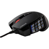 MOUSE GAMER CORSAIR SCIMITAR RGB ELITE MOBA/MMO BLACK CH-9304211-NA 152721