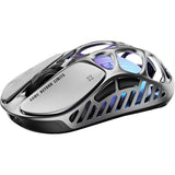MOUSE WIRELESS GRAVASTAR MERCURY XPRO RGB 8K 49G/PAW3950/32000DPI/INTERSTELLAR GRAY