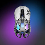 MOUSE WIRELESS GRAVASTAR MERCURY XPRO RGB 8K 49G/PAW3950/32000DPI/INTERSTELLAR GRAY