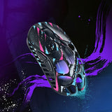 MOUSE WIRELESS GRAVASTAR MERCURY XPRO RGB 8K 49G/PAW3950/32000DPI/NEON GRAFFITI