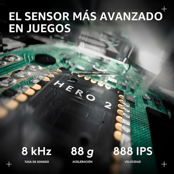 MOUSE WIRELESS LOGITECH PRO X2 SUPERSTRIKE LIGHTSPEED 8K/RAPID TRIGG/HERO 2/OPTICAL SW/WHITE