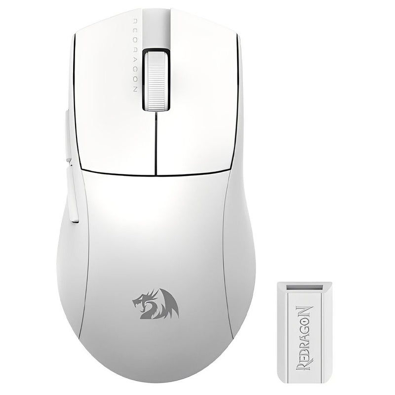 MOUSE REDRAGON WHITE 26000DPI 4K/3-MODE M916W-PRO-4K 146738