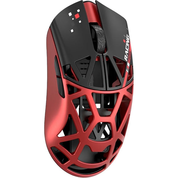 MOUSE WIRELESS MAGNESIUM WLMOUSE BEAST X MINI PRO 8K OMRON OPTICALS RED&BLACK