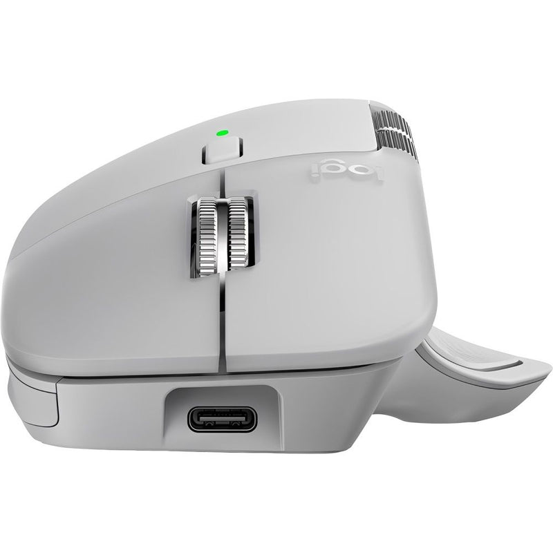 MOUSE WIRELESS BT LOGITECH MX MASTER 4S WIRELESS 8K PALE GRAY 910-007566 150976