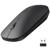 MOUSE WIRELESS UGREEN MU001 SILENT/4000DPI/2.4GHZ/BLACK 136728