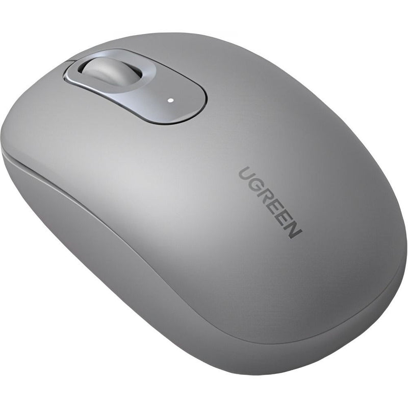 MOUSE WIRELESS UGREEN MU105 ERGO/SILENT/OPTICAL/2400DPI/2.4GHZ/MOONLIGHT GRAY 136698
