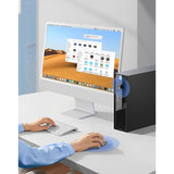 MOUSE WIRELESS UGREEN MU105 ERGO/SILENT/OPTICAL/2400DPI/2.4GHZ/MOONLIGHT GRAY 136698